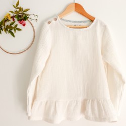 Blouse pour fille fait-main